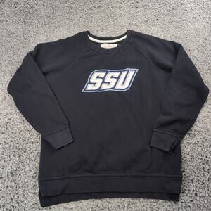 Champion Sonoma State University Sweatshirt Men Medium Blue Crewneck Pullover